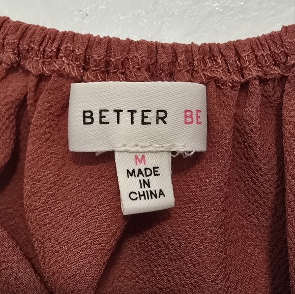 Better Be - Burgundy Crop Top Back Ties - Picture 10 of 12